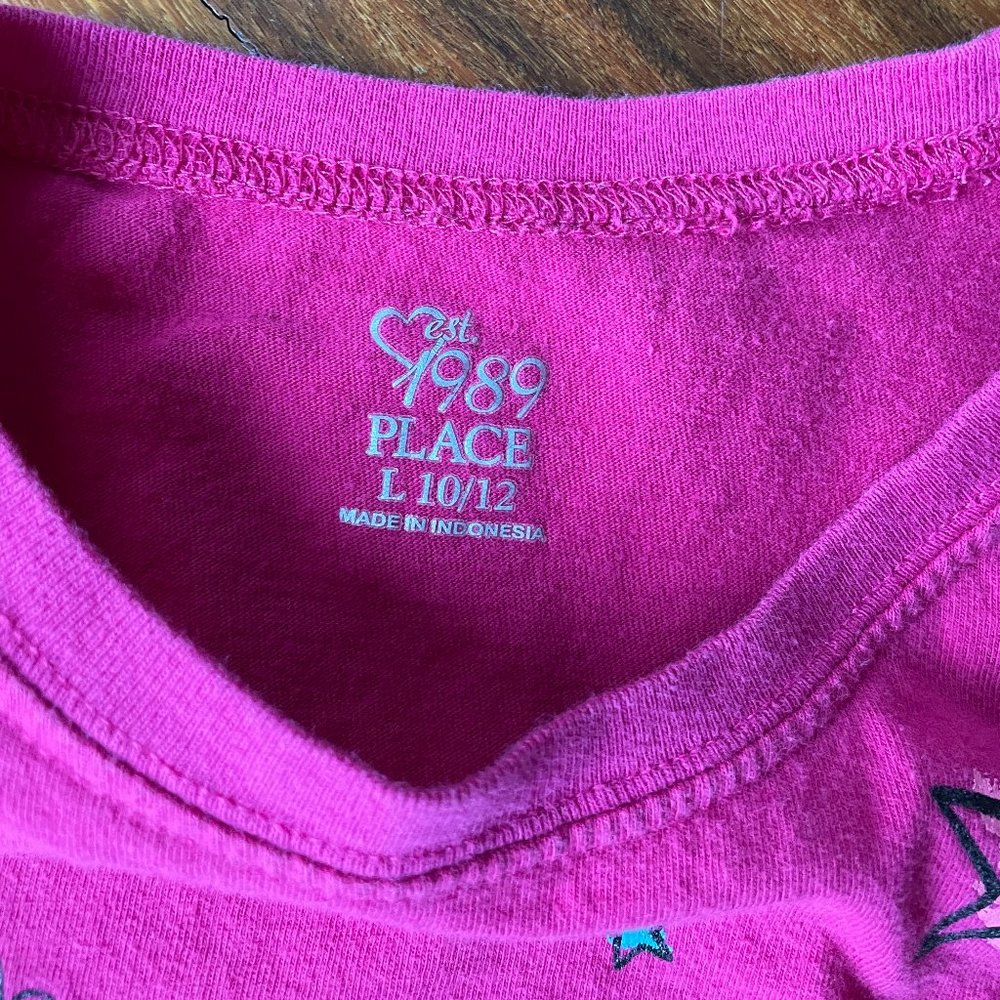 Children's Place Sz 10-12 Girls Rock T-shirt - Picture 4 of 5